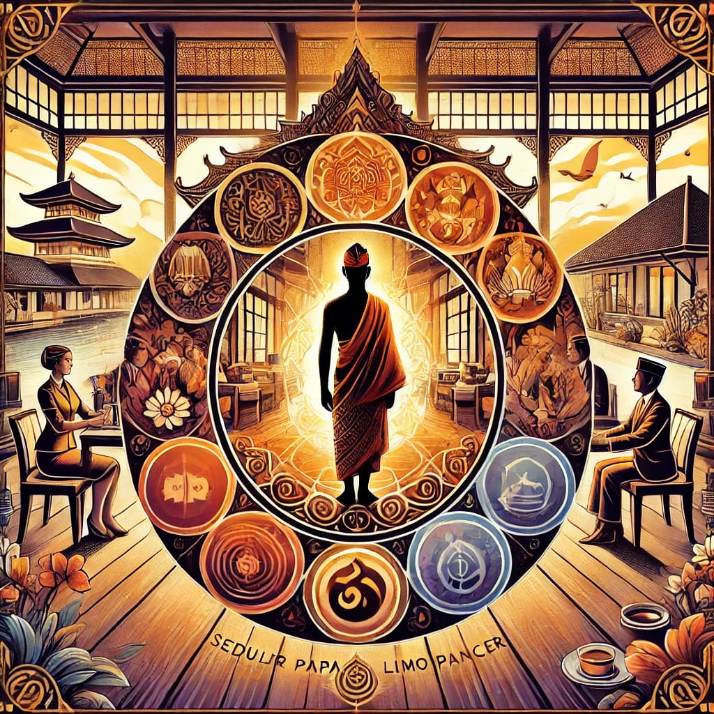 karya reflektif yang memadukan nilai-nilai luhur budaya Jawa dengan perspektif modern dalam konteks industri hospitality dan pariwisata