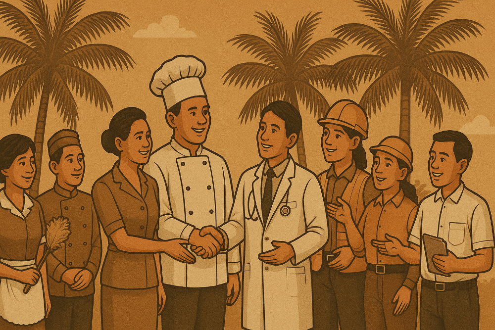 Karena pada akhirnya, tanah terbaik bukanlah tempat Anda berdiri, melainkan cara Anda berdiri di tempat itu.