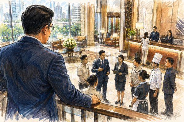 Deep review pro-kontra Owner Representative di hotel: manfaat, risiko, batas peran, tips, remedi, dan implementasi untuk owner, GM, dan operator.